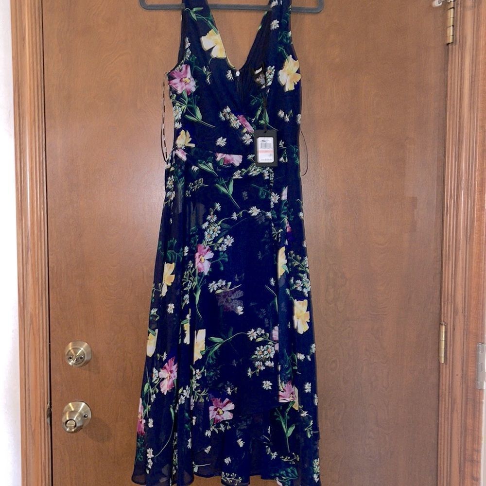 DKNY - Navy Floral dress